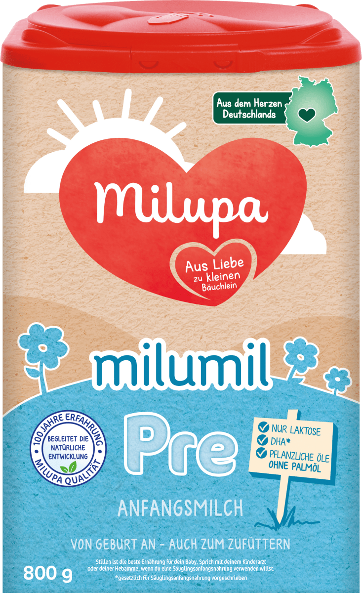 Anfangsmilch Pre Milumil von Geburt an, 0,8 kg