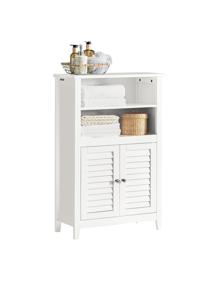 SoBuy Badschrank in Weiß - (B)60 x (H)90 x (T)26cm günstig kaufen onesize