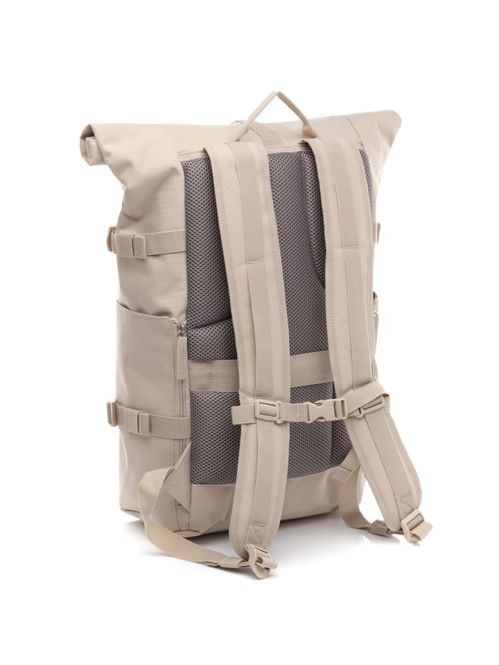 SONS OF ALOHA Rucksack XL RollTop Rucksack KANE erweiterbar| Laptop-Fach groß in beige günstig kaufen onesize