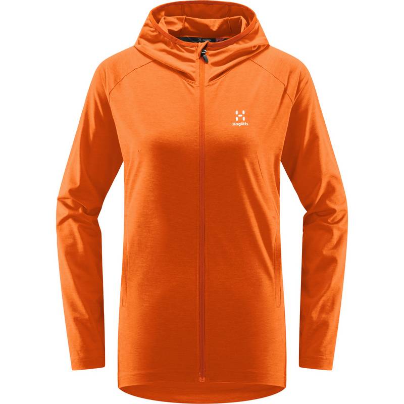 Haglöfs Mirre Mid Hood Fleecejacke Damen