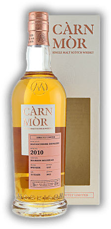 Mannochmore Càrn Mòr Strictly Limited 11 Years 2010/2022 Bourbon Hogshead 47,5% Mannochmore Càrn Mòr Strictly Limited 11 Years 2010/2022 Bourbon Hogshead 47,5%  Alter 10/22 - 0,7	 Liter - Vol 47,5%