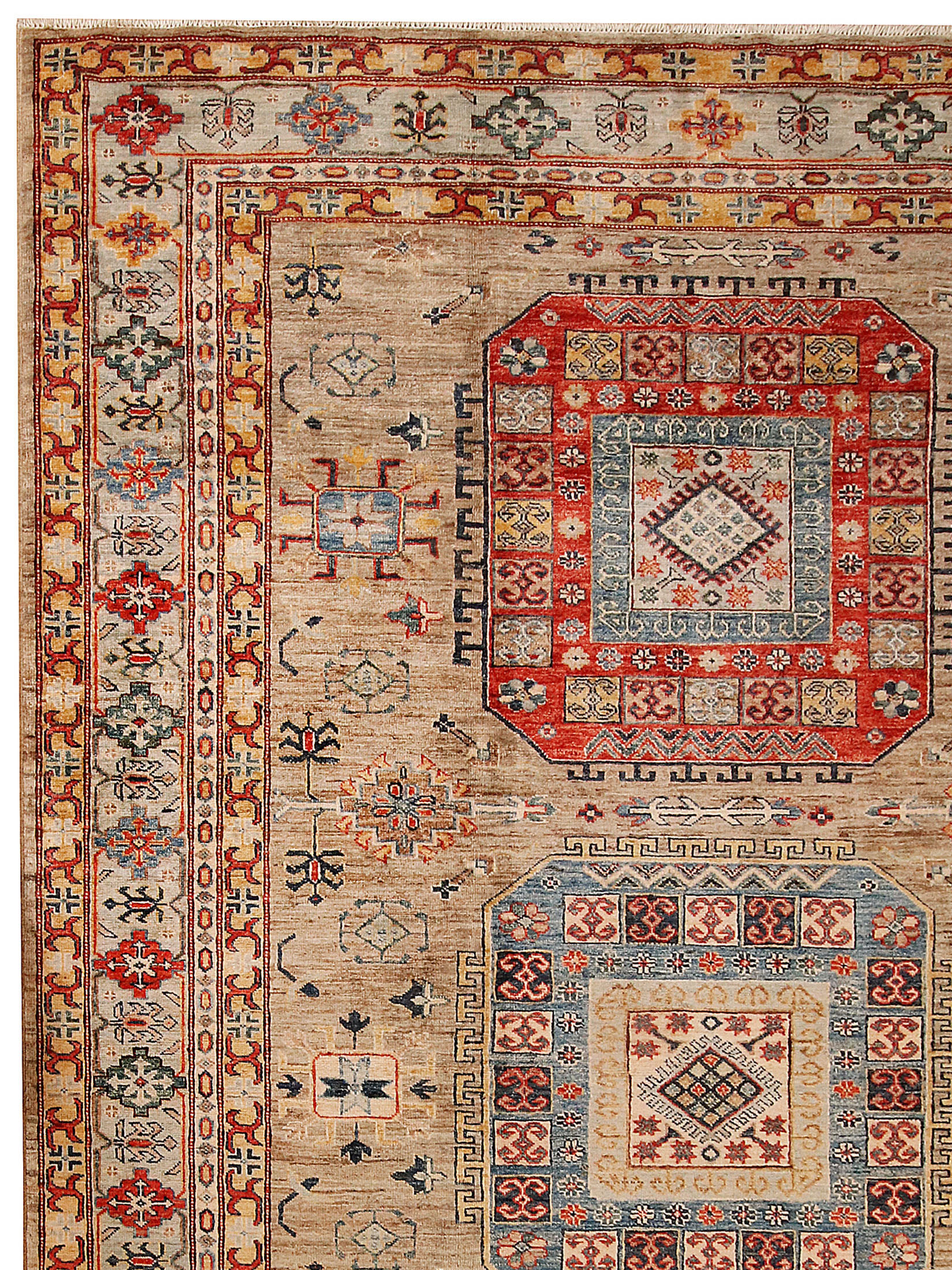 Kazak Ghazni ca. 198 x 314 cm, Unikat / Einzelstück