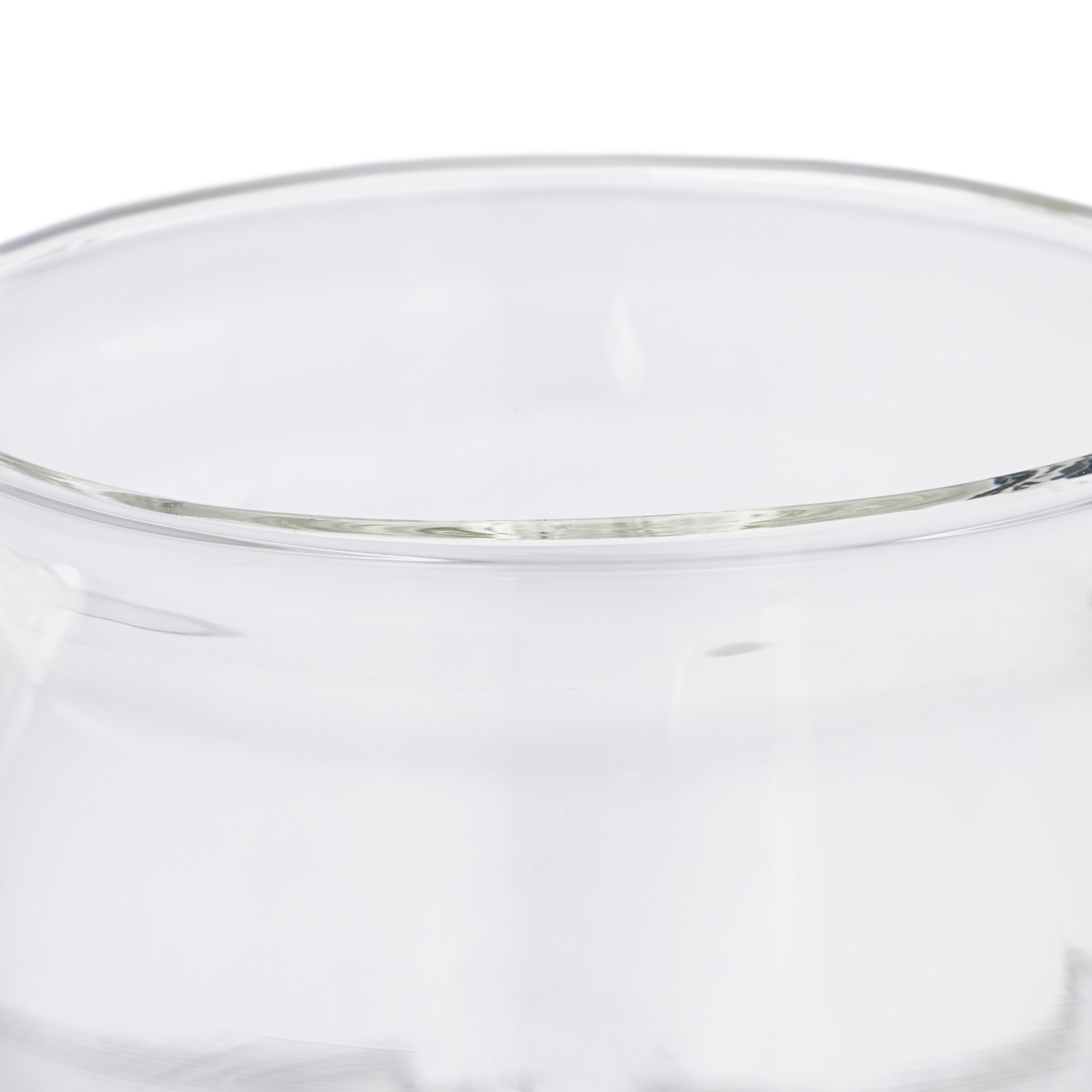 relaxdays Teeglas Doppelwandige Gläser 