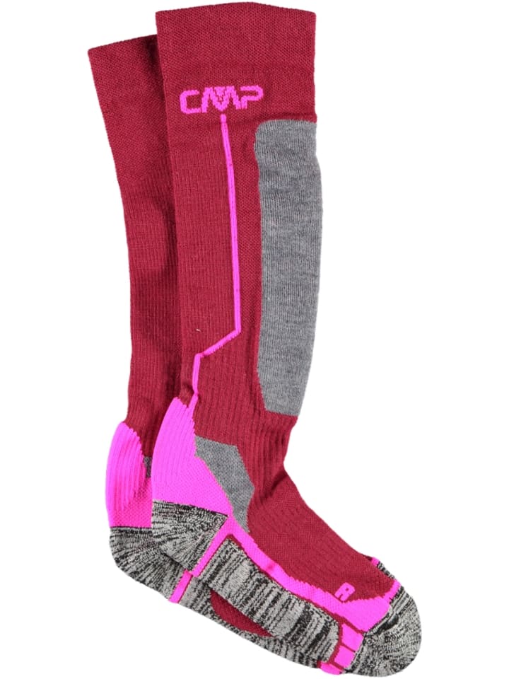 CMP Ski-/ Snowboardsocken in Rot/ Pink günstig kaufen