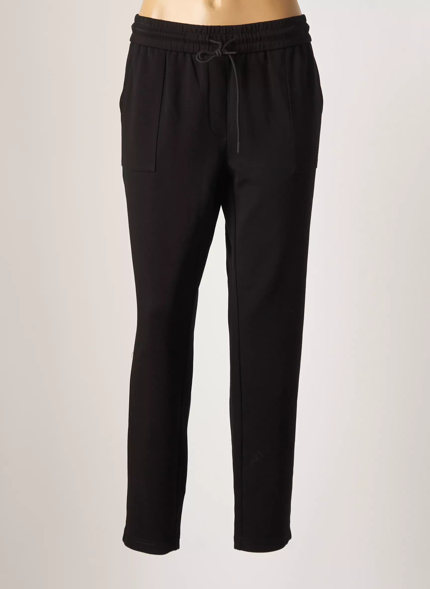Lcdn Pantalons Chino Femme couleur noir
