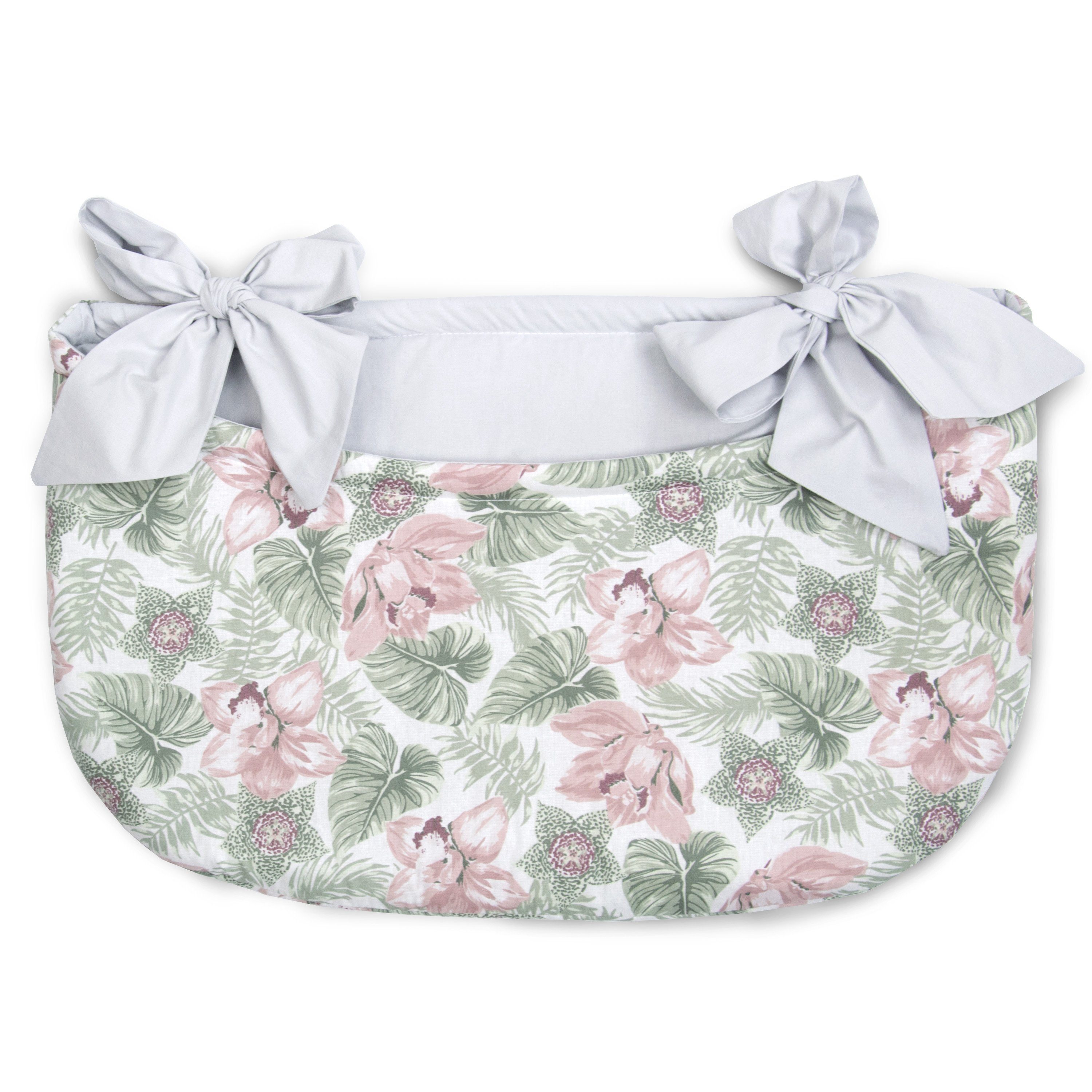Amilian Betttasche (Made in EU) zum Einhängen; Spielzeugtasche; Babybetttasche; Windelntasche; Spielzeughalter; Aufbewahrungstasche; Organizer für Kiderbett, Babybett, Laufgitter oder Kinderzimmer
