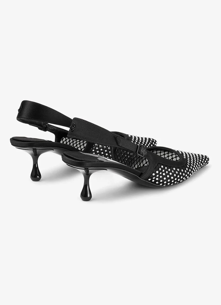 Jimmy Choo Amel 50 -korkokengät strassikivillä