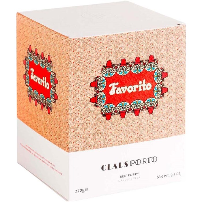 Favorito Red Poppy Candle