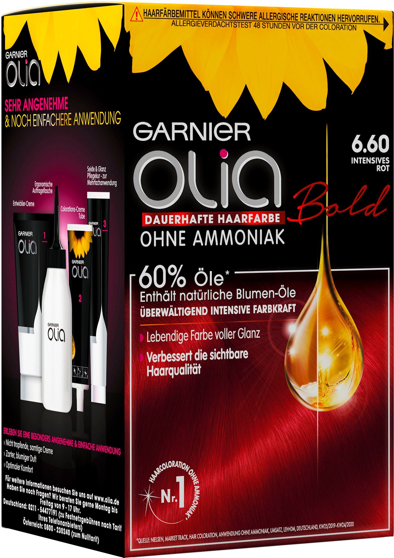 GARNIER Coloration Olia dauerhafte Haarfarbe