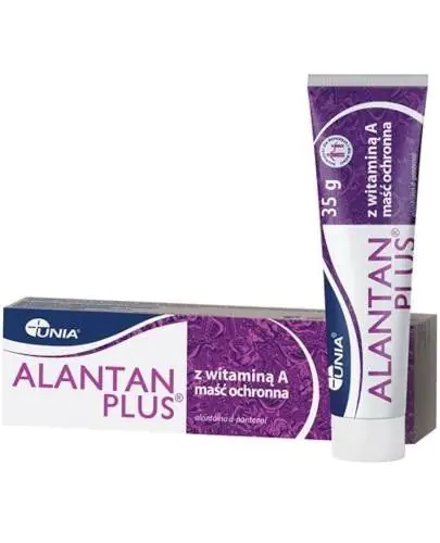 Alantan Plus med A-vitamin beskyttende salve