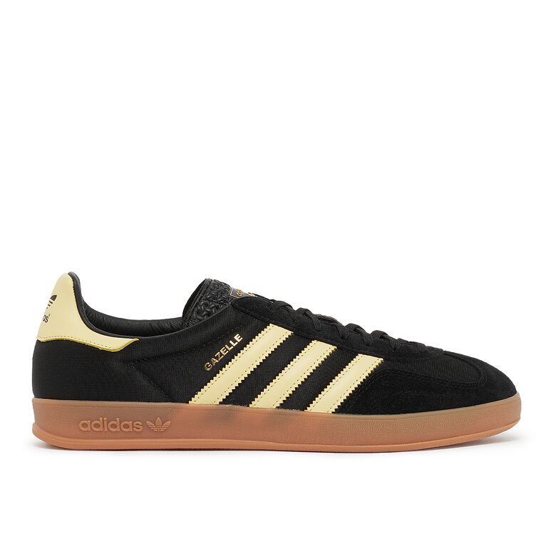 adidas Originals Gazelle Indoor core black/almost yellow/gum2