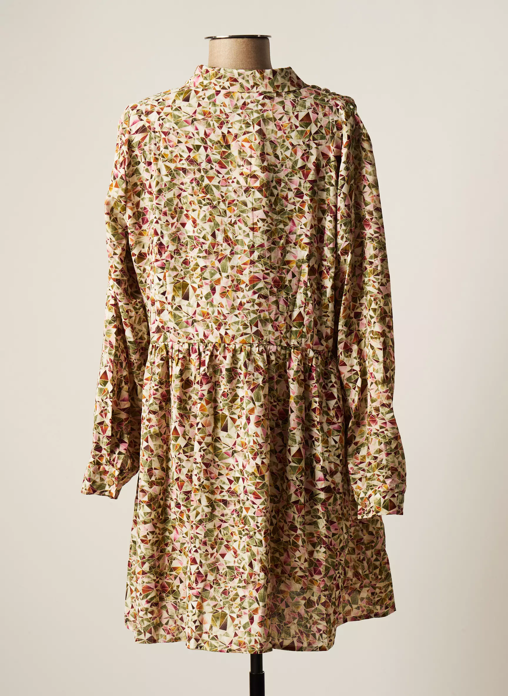 Sarah John Robes Courtes Femme couleur vert