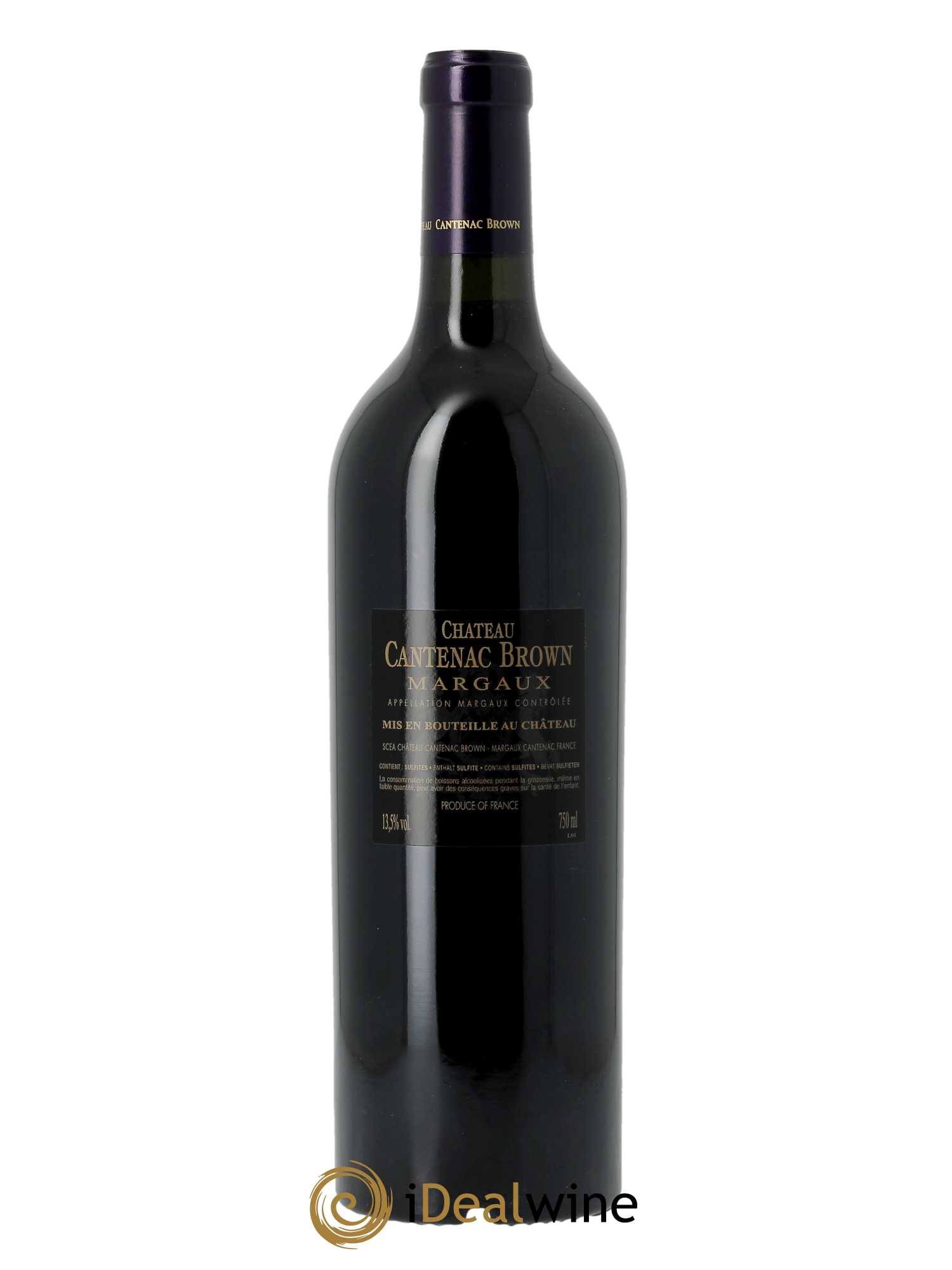 Château Cantenac Brown 3ème Grand Cru Classé (CBO à partir de 6 BTS) 2020 - Lot de 1 Bouteille