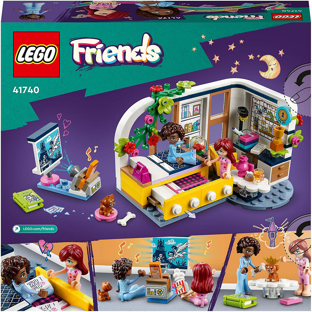 LEGO® Friends 41740 Aliyas Zimmer
