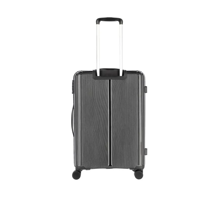 Travelite VAKA Trolley M mit 4 Rollen - Schwarz