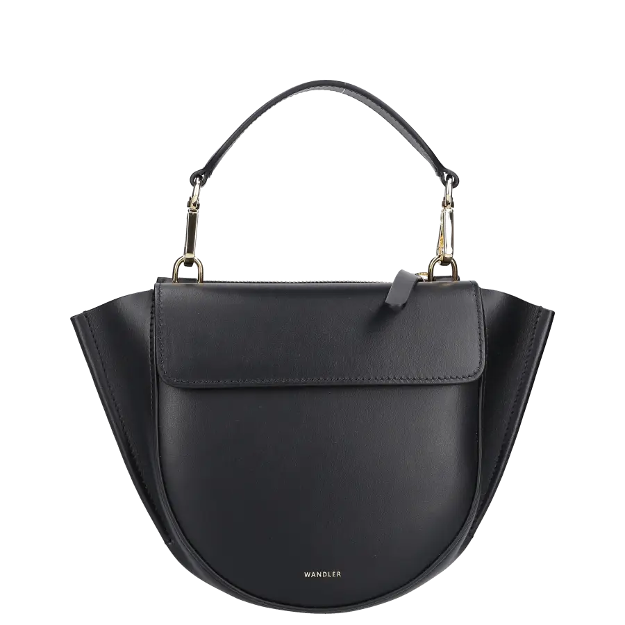 Wandler - Handtasche HORTENSIA MINI Kalbseder - schwarz
