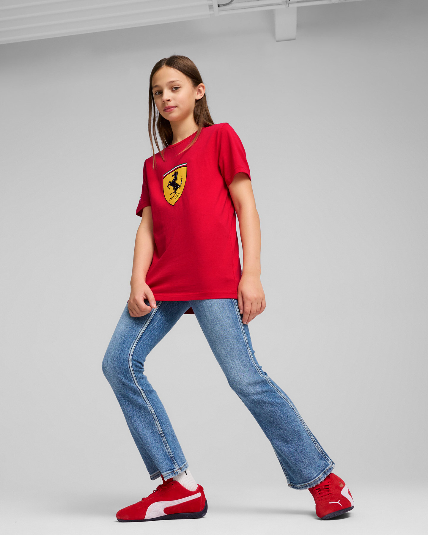Fanwear Puma Colored Big Shield Jr 630435-02