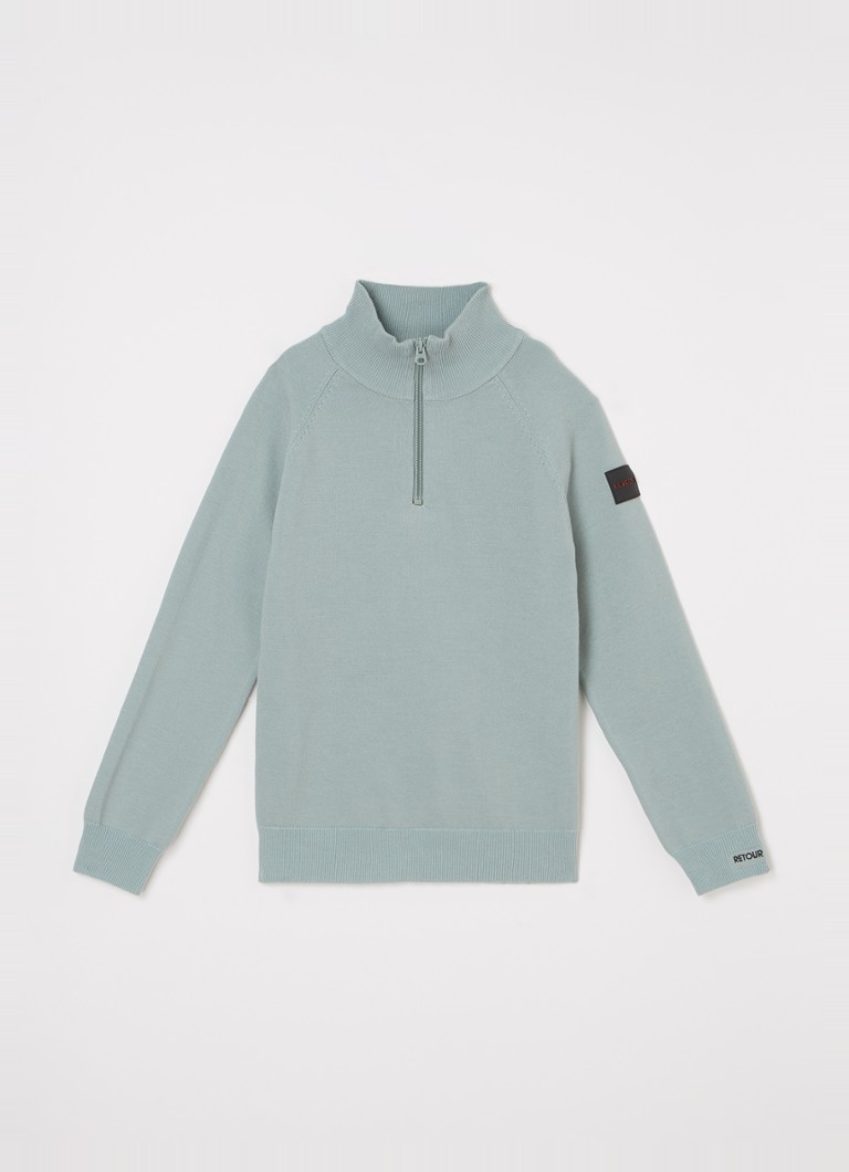 Retour Jeans  Charles schipperstrui met halve rits