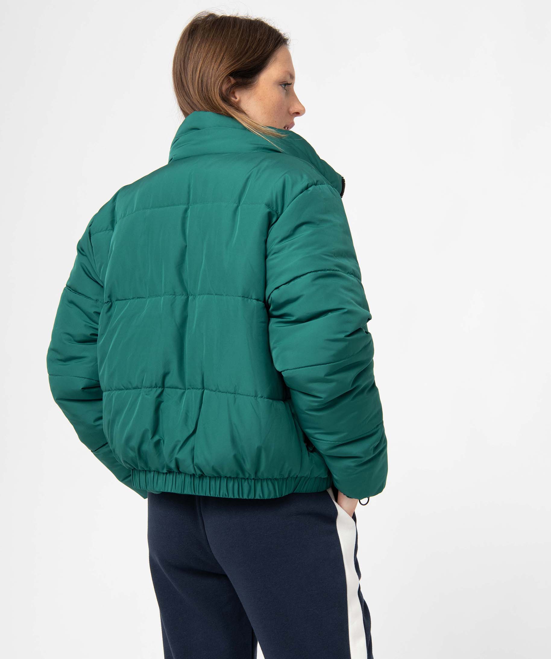 Blouson femme réversible - Camps United vert | GEMO