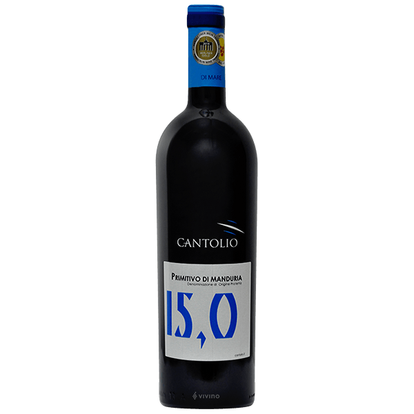 Cantolio 15 di Mare Primitivo di Manduria 2021