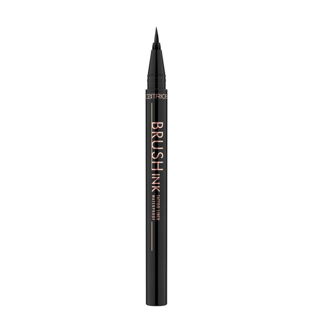 catrice Brush Ink Tattoo Liner Waterproof eyeliner effet tatouage 010 Black Waterproof Eyeliner