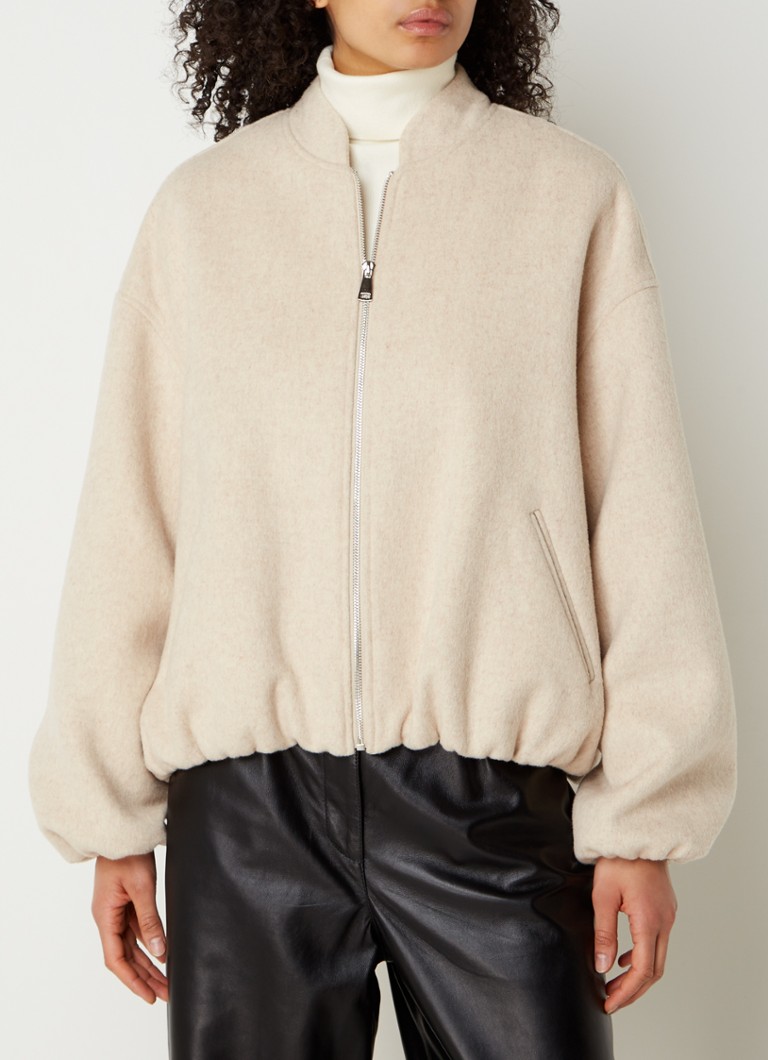STUDIO AR by Arma Ahti jacket in wool blend with side pockets