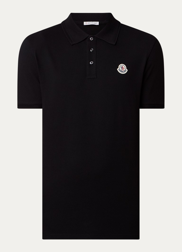 Polo Moncler Regular fit od pamučnog piquéa