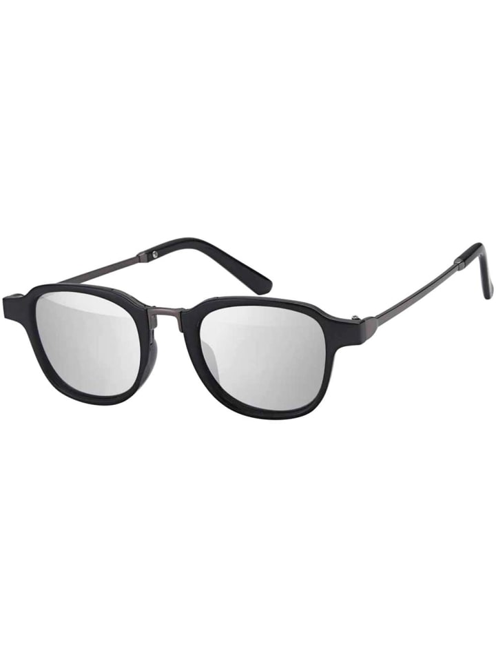BEZLIT Herren Sonnenbrille in Silber Schwarz günstig kaufen onesize