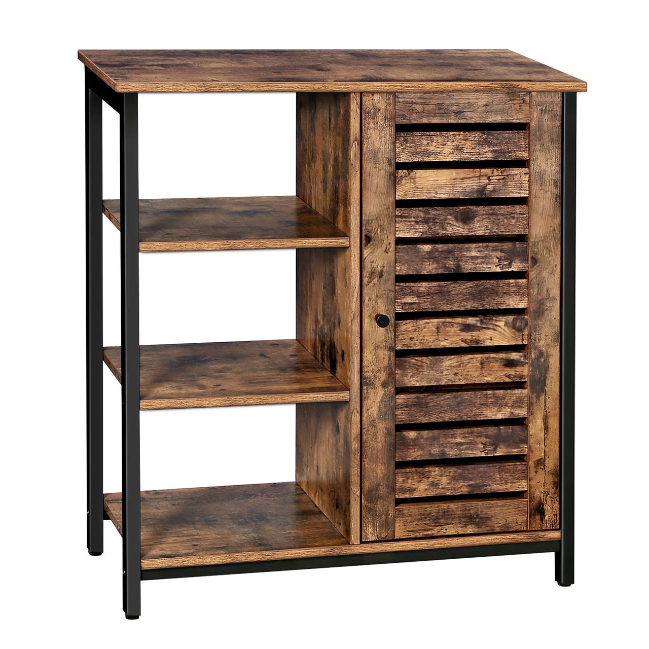 Vasagle Sideboard mit 3 offenen Ablagen 70 x 30 x 81 cm (L x B x H)