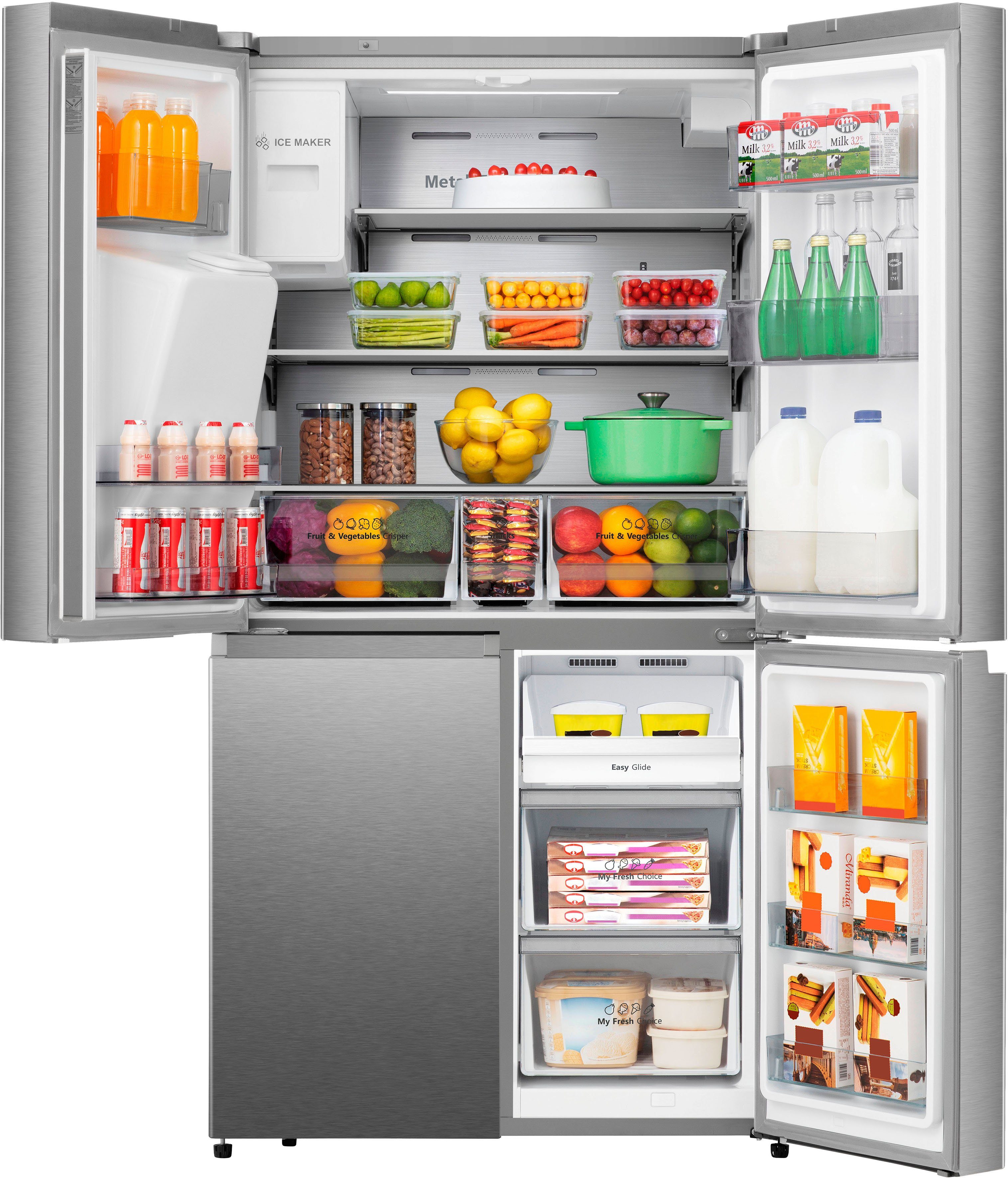 Hisense Multi Door RQ760N4AIE, 178,5 cm hoch, 91,4 cm breit