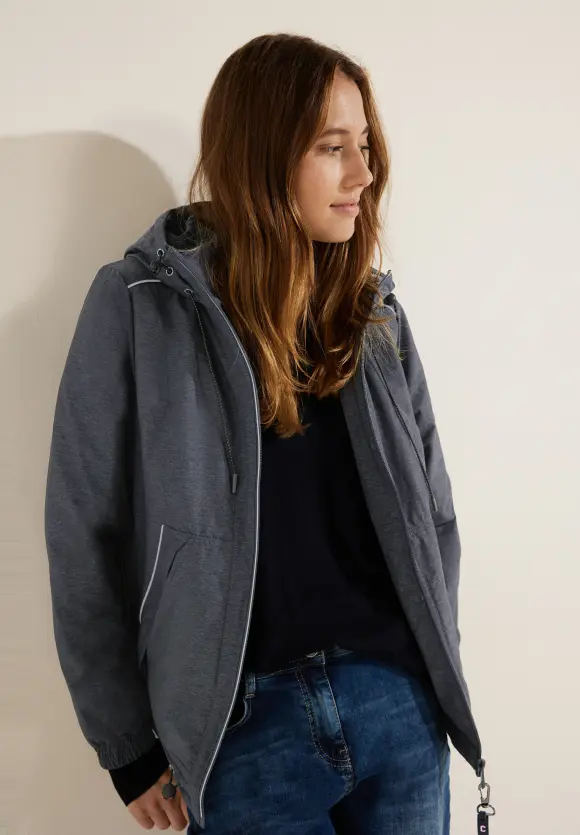 CECIL Padded Melange Windbreaker