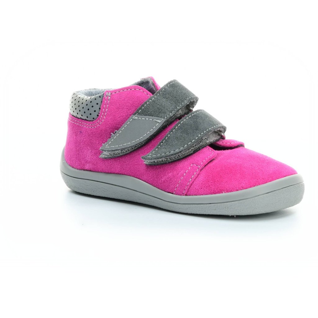 Beda Rebecca mit Membran 20 (BF 0001/W/M/FW) dunkelrosa Barfuß-Stiefeletten
