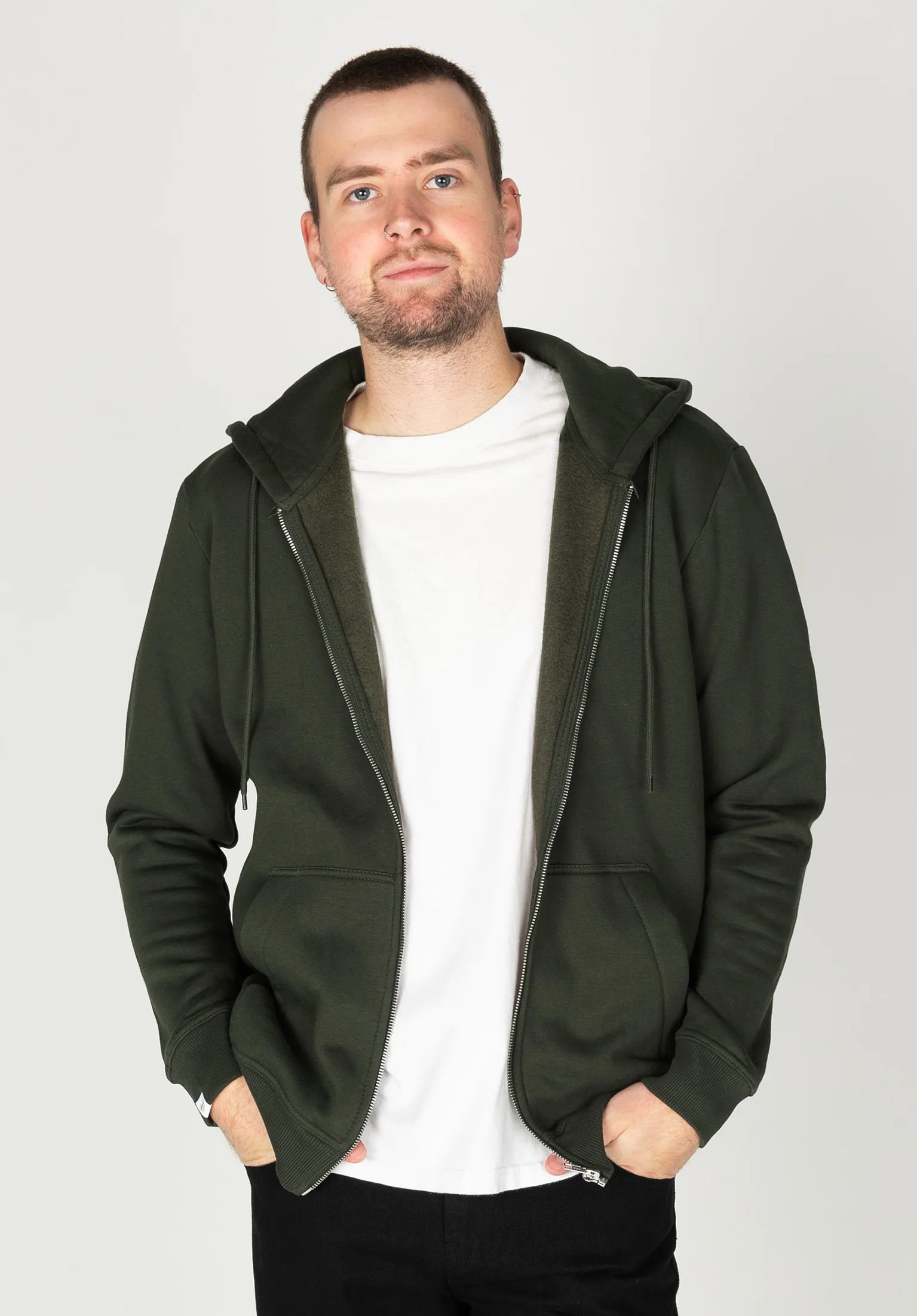Staple Logo Zip