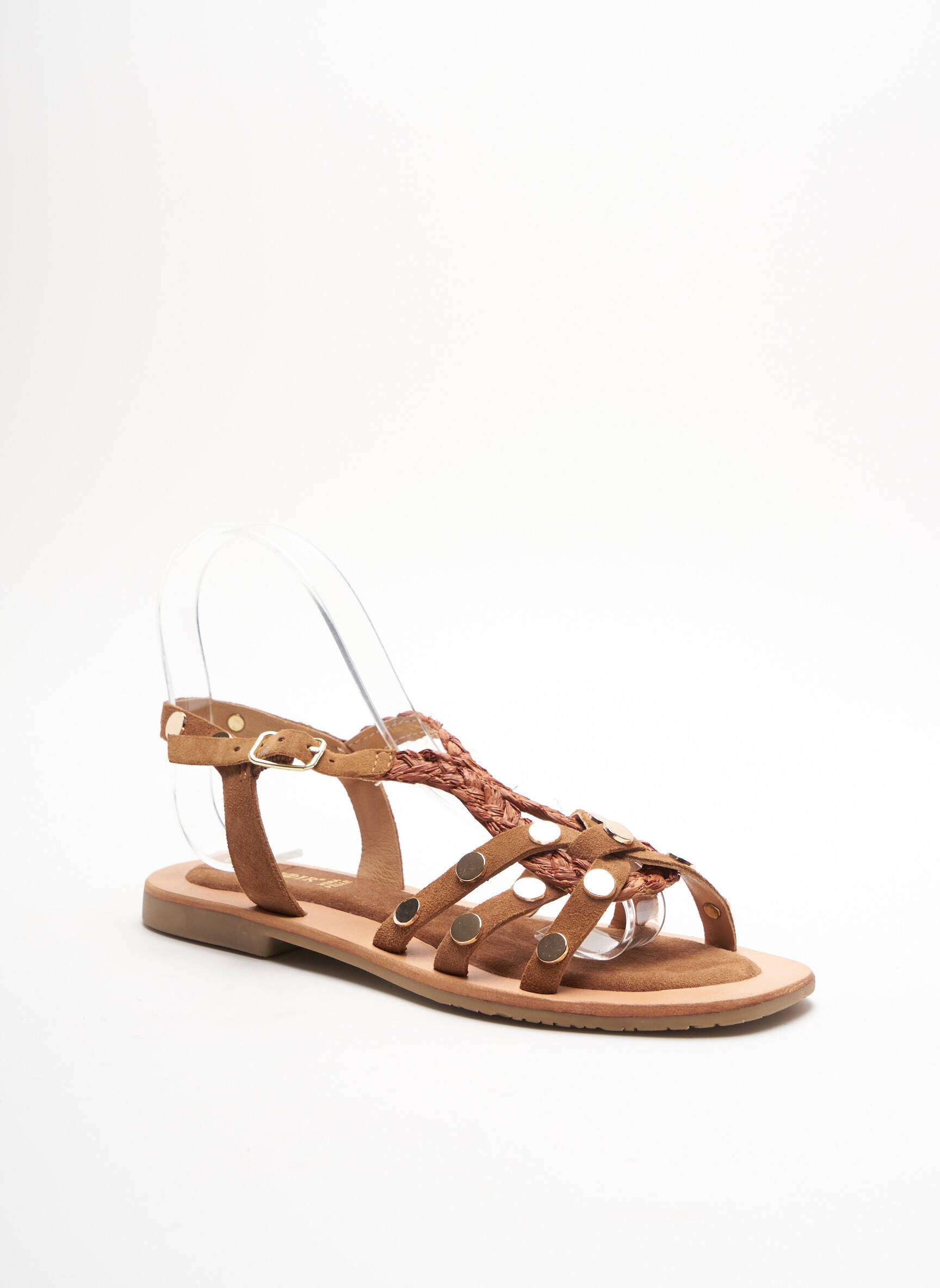 Cafe Noir Sandales Nu Pieds Femme couleur marron