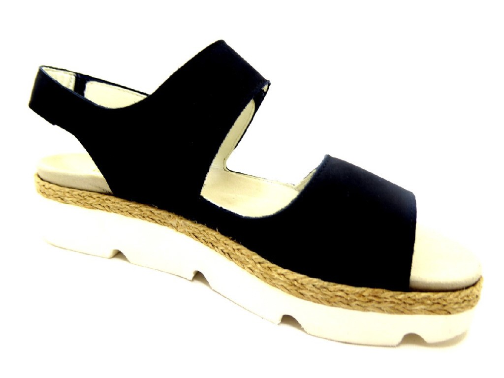 WALDLÄUFER Komfort Sandalen blau