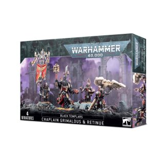 Black Templars: Ordenspriester Grimaldus & Gefolge (55-44)