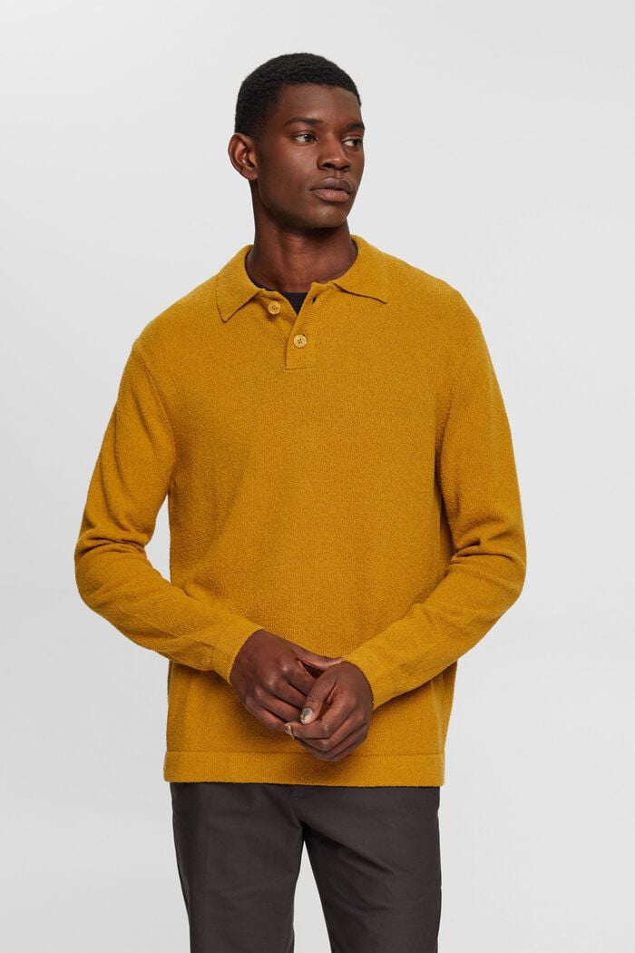 Pullover mit Polokragen