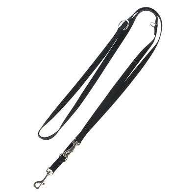 Sparset: Hunde-Softgeschirr Feel Free - schwarz + HUNTER Führleine Ecco Sport, schwarz