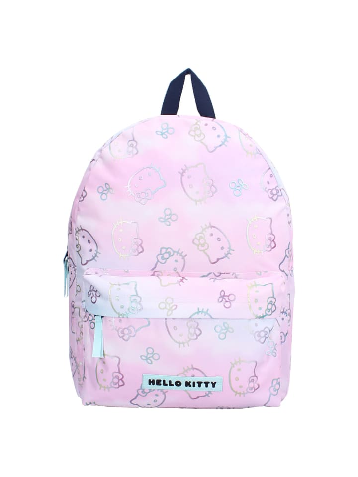 COFI 1453 Hello Kitty Rucksack –geräumigem Hauptfach und verstellbaren in Rosa günstig kaufen 39 cm
