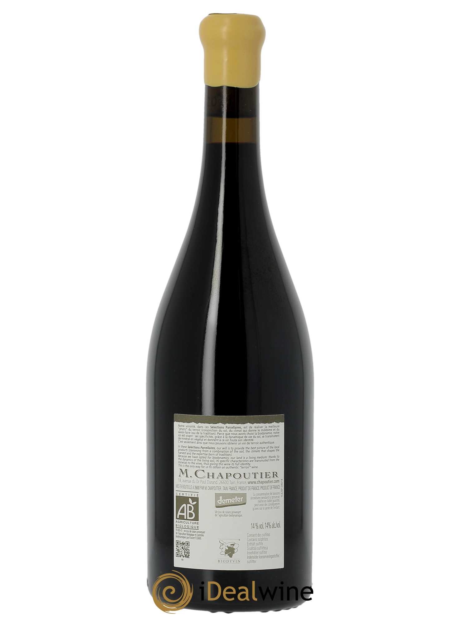 Hermitage Ermitage Le Pavillon Chapoutier (CBO à partir de 6 bts) 2011 - Lot de 1 Bouteille