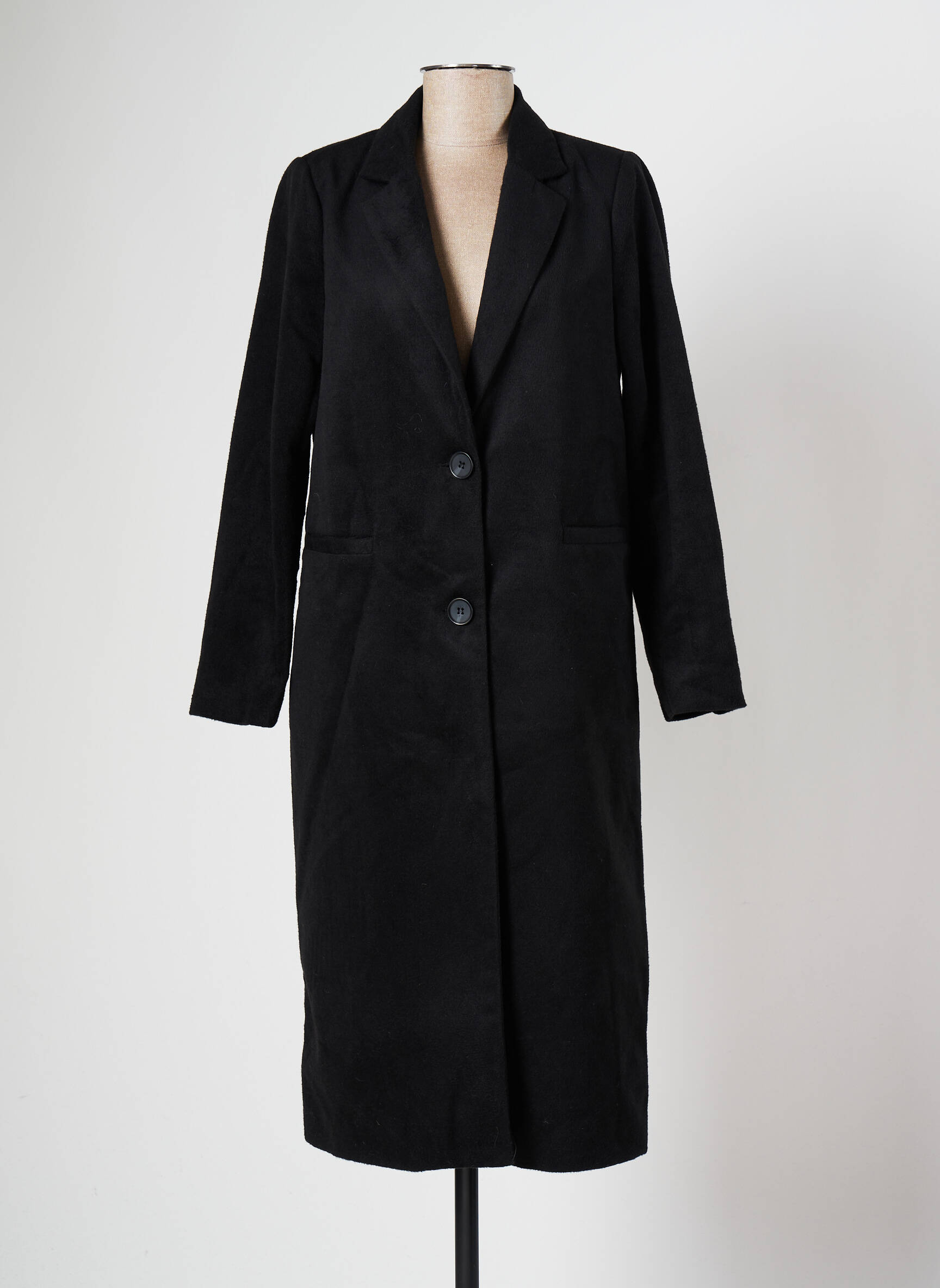 La Petite Etoile Manteaux Longs Femme couleur noir