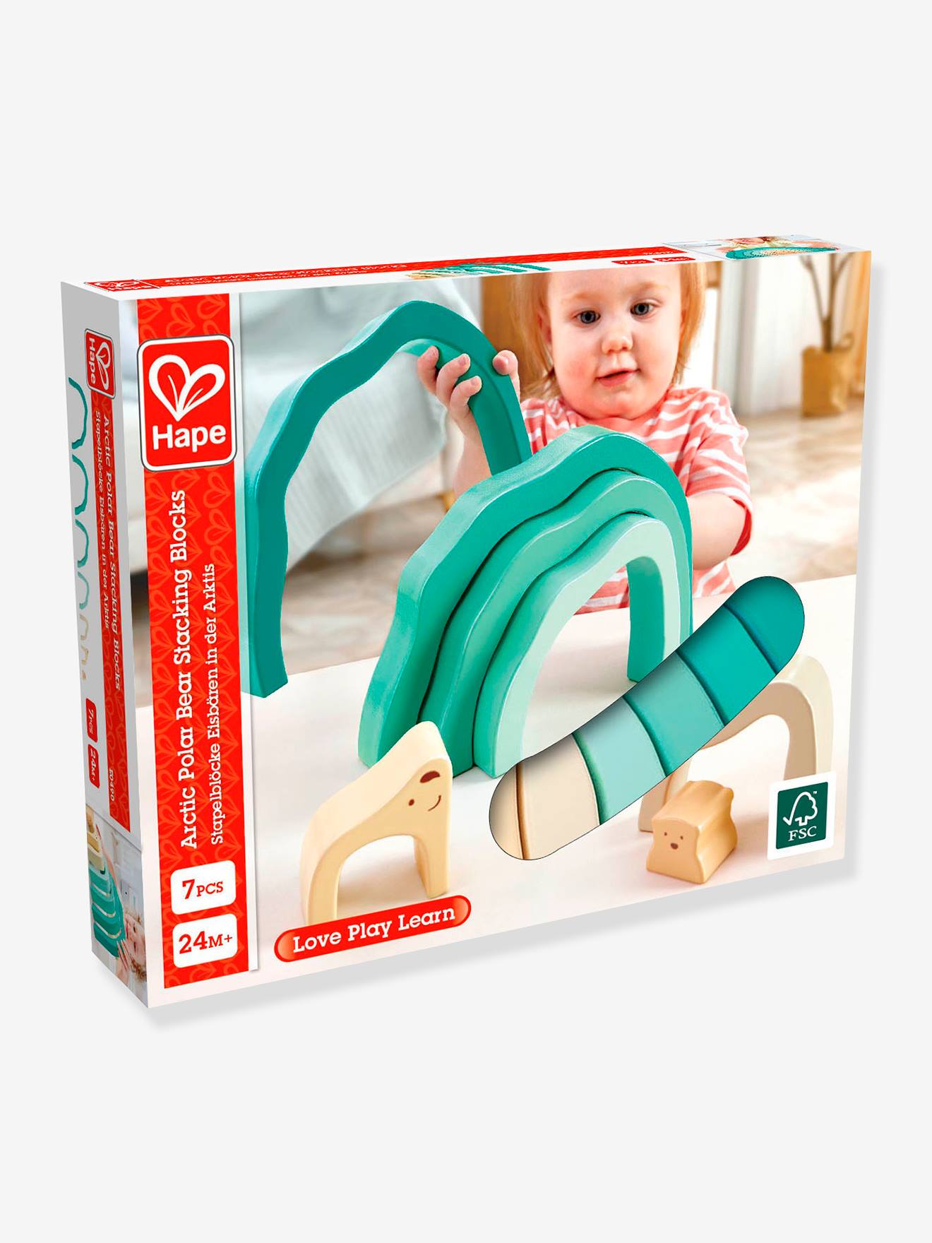 Hape Baby Stapelspiel ANTARKTIS HAPE - mehrfarbig
