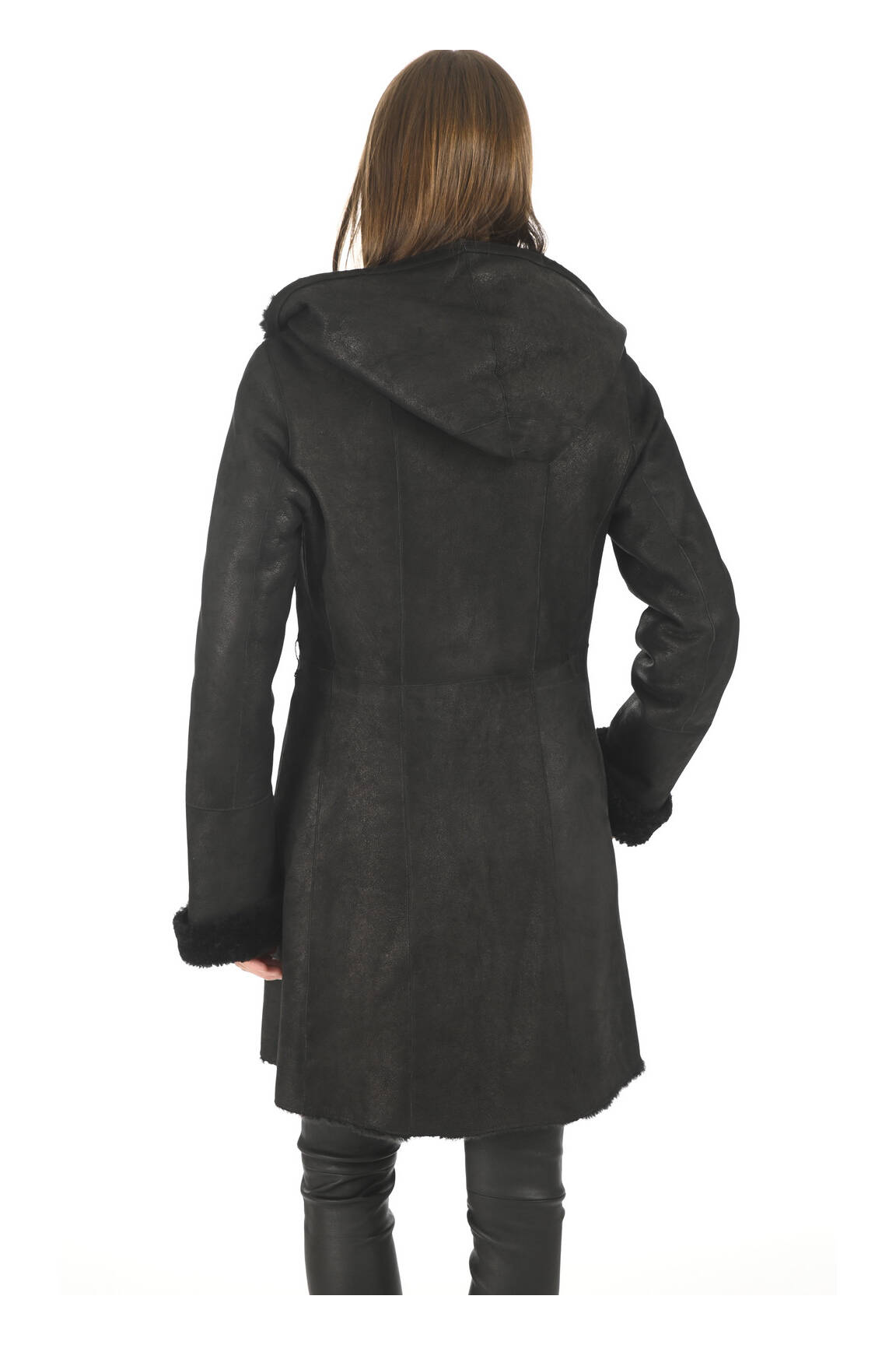 La Canadienne Manteaux Longs Femme couleur noir