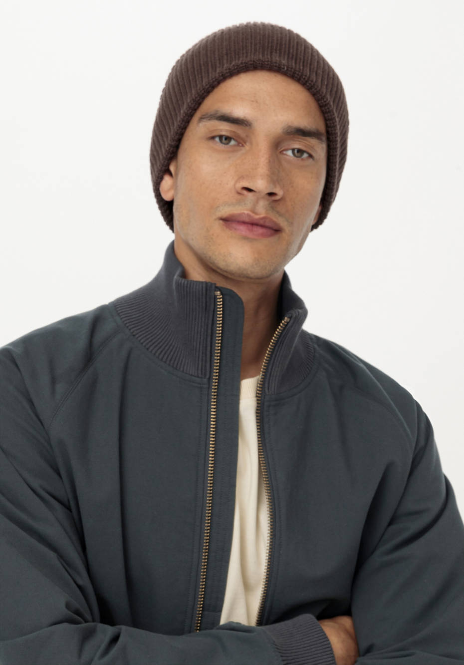 Unisex Strickmütze aus reiner Bio-Baumwolle