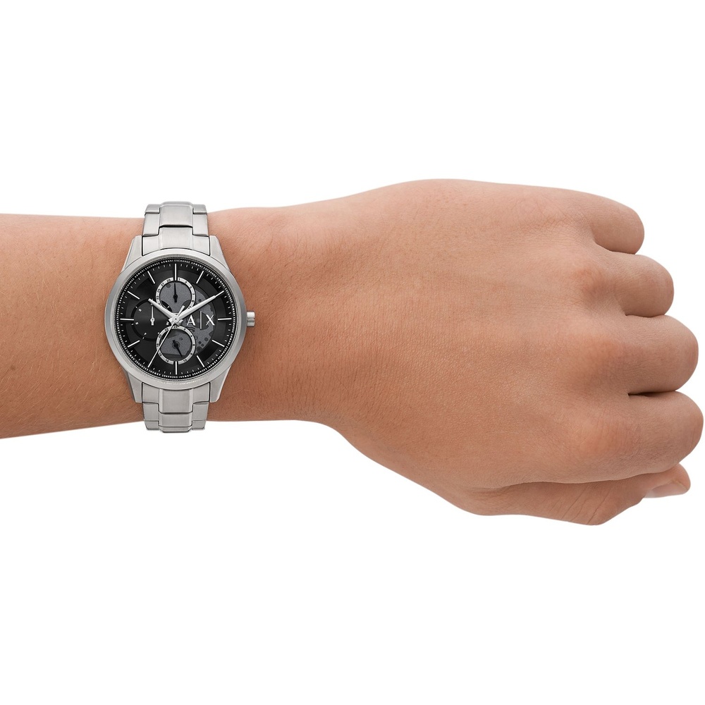 Armani Exchange Montre pour hommes Acier inoxydable Montre