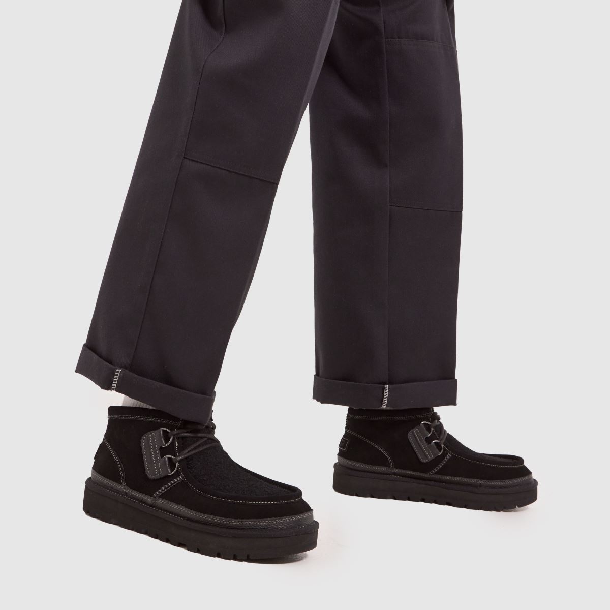 Černé boty UGG Hayden Moc Chukka