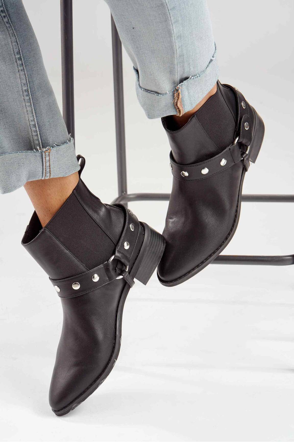 Vero Moda Bottines Femme couleur noir