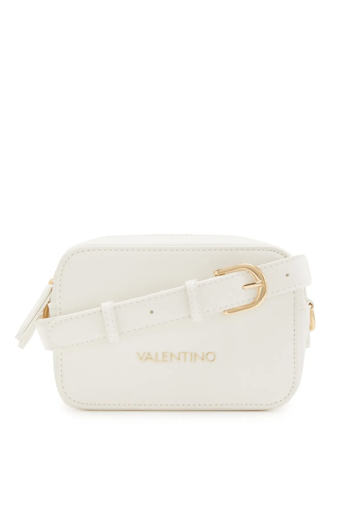 1'ASLAN  Valentino Bags Zero Damen Umhängetasche Weiß Vbs7b306bianco