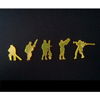 Haqqislam Camo silhouettes (5 units)
