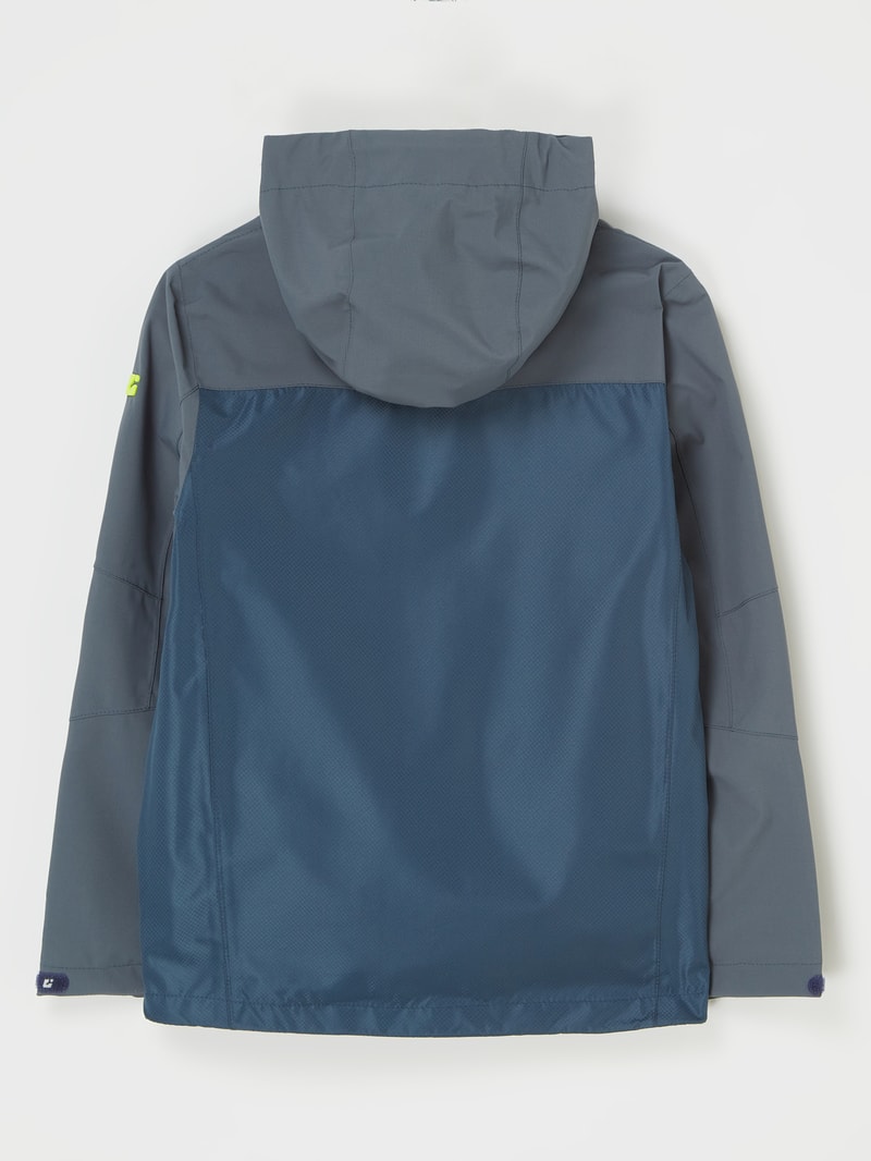 Jacke mit Kapuze - wasserabweisend in petrol